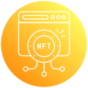 sitio web de nft icon