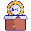 paquete nft icon