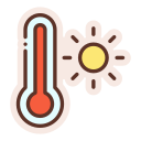 temperatura solar icon