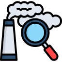 monitoreo de la contaminación icon