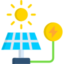 energía solar icon