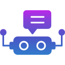 robot conversacional icon