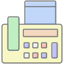 máquina de fax icon