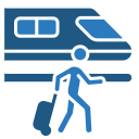 tren de pasajeros icon