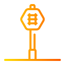 cruce de ferrocarril icon