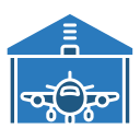 estacionamiento de aeronaves icon