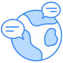 chat global icon