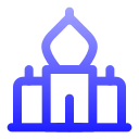 taj mahal icon