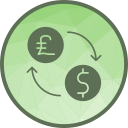 dólar a libra icon