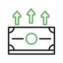 crecimiento del dinero icon