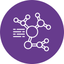 estructura molecular icon