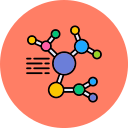 estructura molecular icon