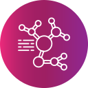 estructura molecular icon