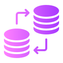 transferencia de datos icon