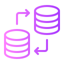 transferencia de datos icon