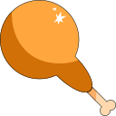 pollo frito icon