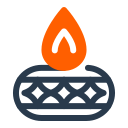 lámpara de diwali icon