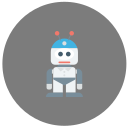 robot biónico icon