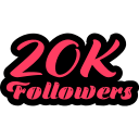 20k seguidores icon