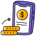 dinero móvil icon