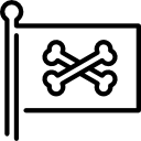 bandera pirata icon