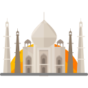 taj mahal icon