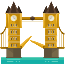 ponte de londres Ícone