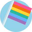 Bandera arcoiris icon