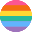 Bandera arcoiris icon