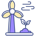 energía sostenible icon