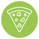 porción de pizza icon