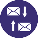 intercambio de correos icon