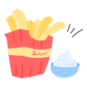 papas fritas icon