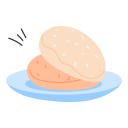 pan de hamburguesa icon