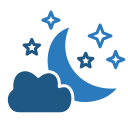 cielo estrellado icon