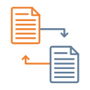 intercambio de archivos icon