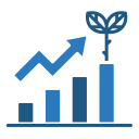 crecimiento empresarial icon