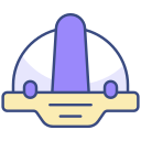 sombrero de construcción icon