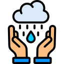 recolección de agua de lluvia icon