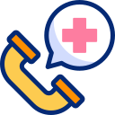 llamada de emergencia animated icon