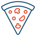 porción de pizza icon