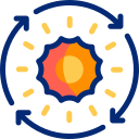 energía solar icon