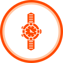 reloj de pulsera icon