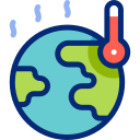 calentamiento global animated icon