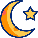 luna creciente icon