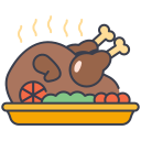 pavo asado icon