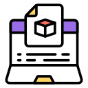 cubo 3d icon