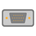 puerto vga icon