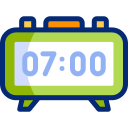 reloj digital icon