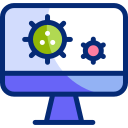 virus informático icon